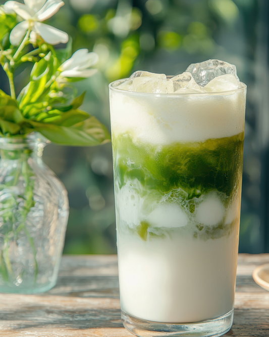 Frothy Iced Matcha