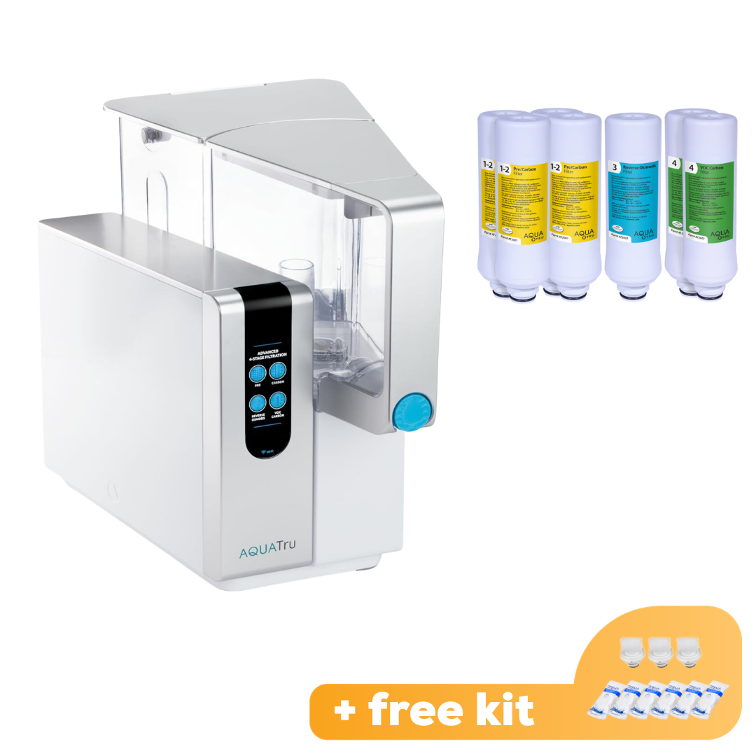 AquaTru Classic - Unit + 2 year Filter Pack + FREE descaling kit!