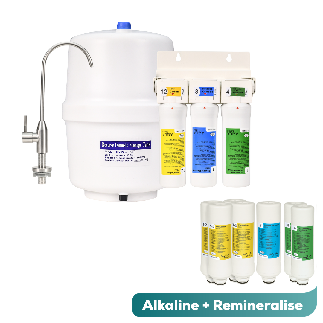 AquaTru Under Sink - Alkaline Unit + 2 year Filter Pack