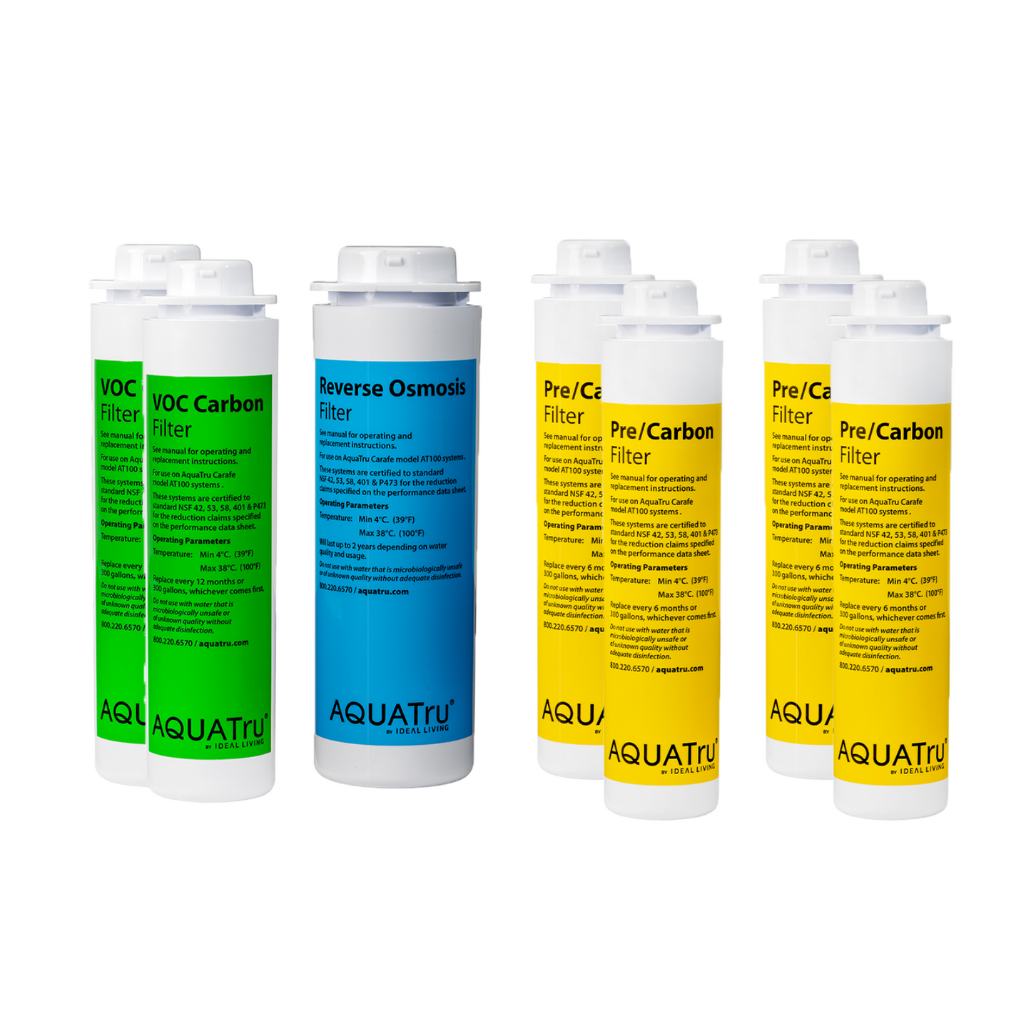 [PRE-SALE] AquaTru Carafe - Unit + 2 year Filter Pack + FREE descaling kit!